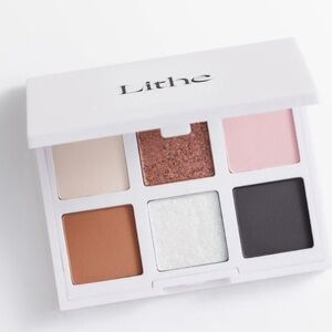 Lithe Astral Eyeshadow Palette - Cream, Copper, Pink, Black Shades NIB